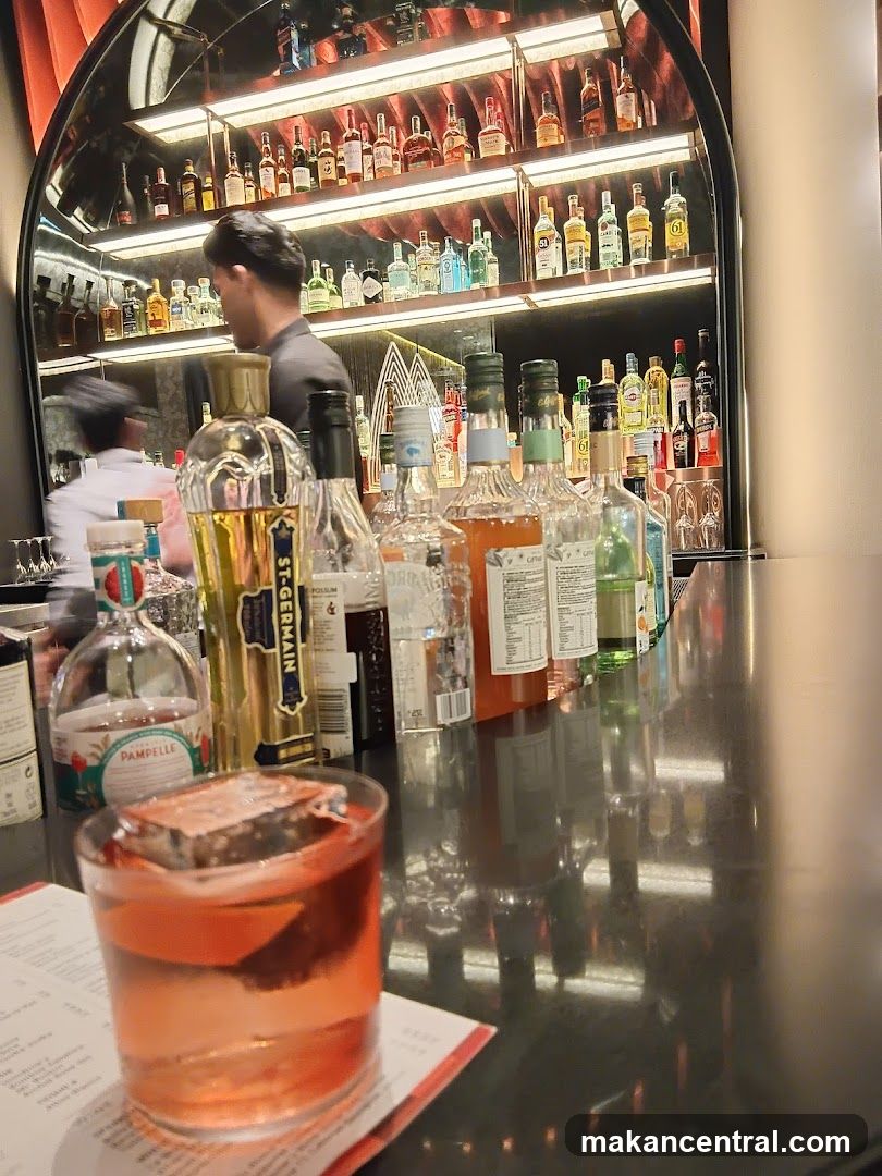 Cocktail at a Bar