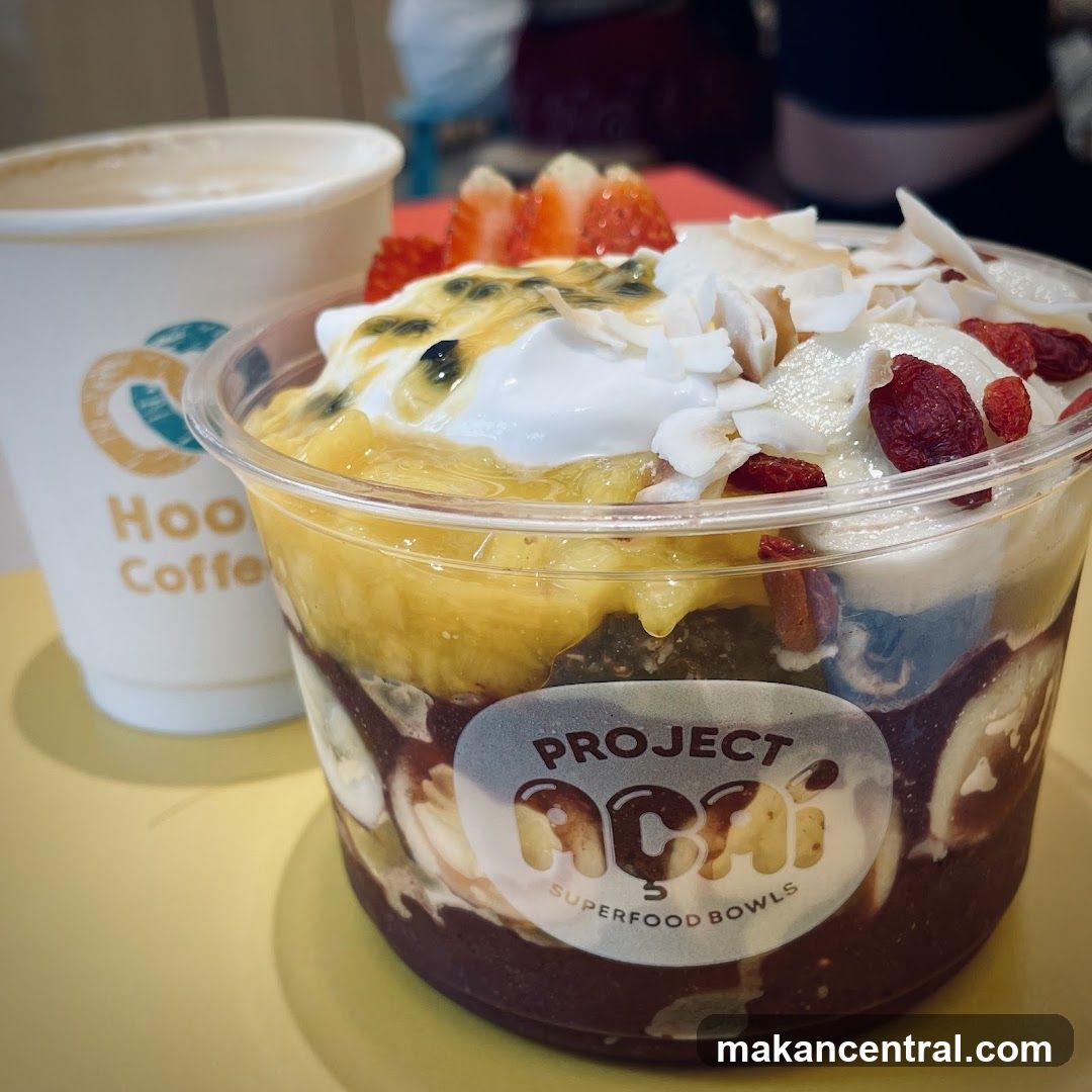 Acai Bowl and Coffee