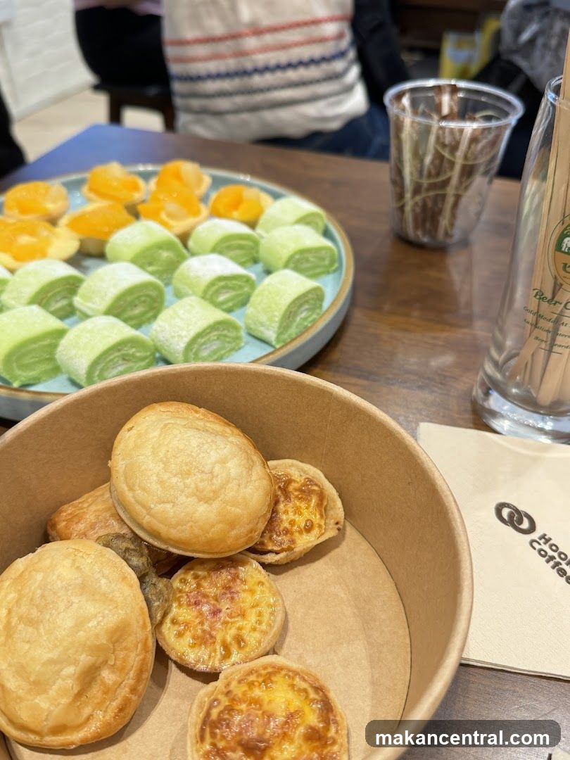 Assortment of Pastries and Desserts