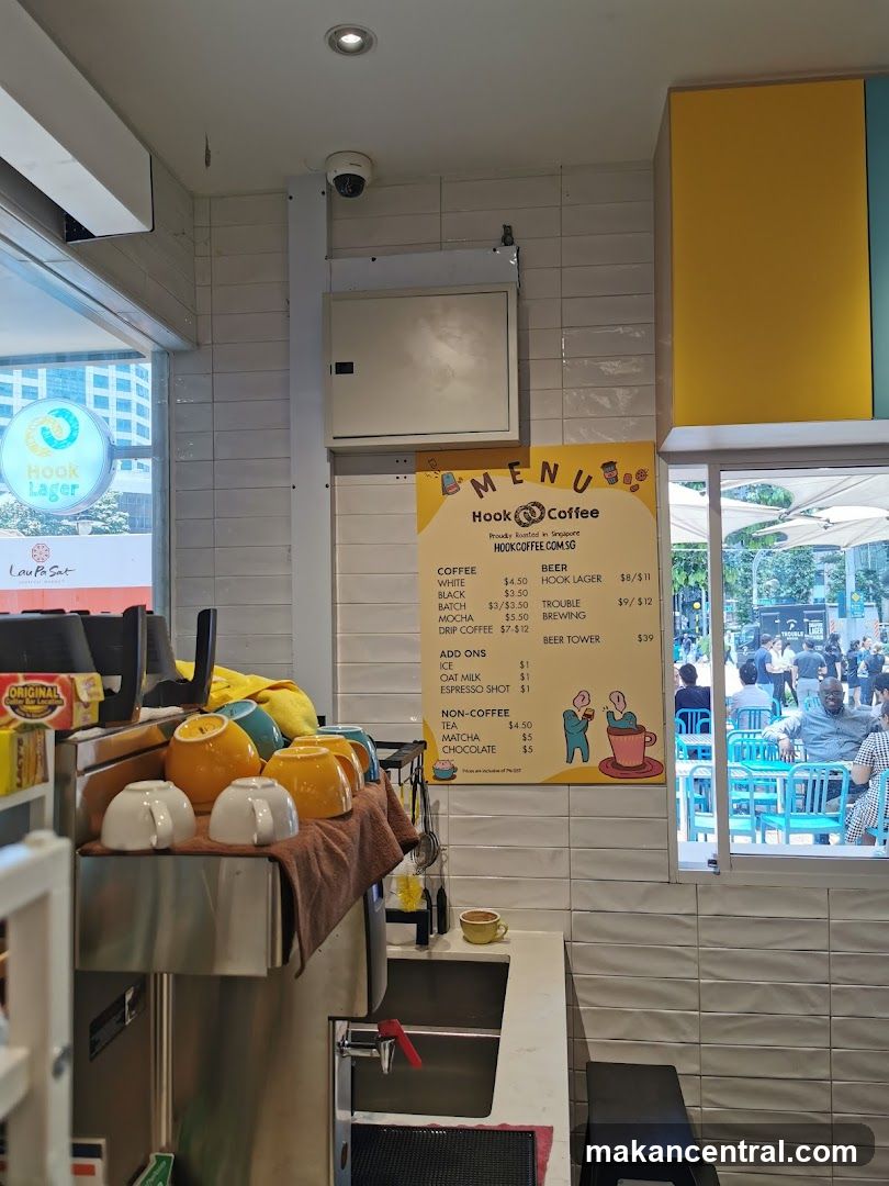 Coffee Shop Interior with Menu