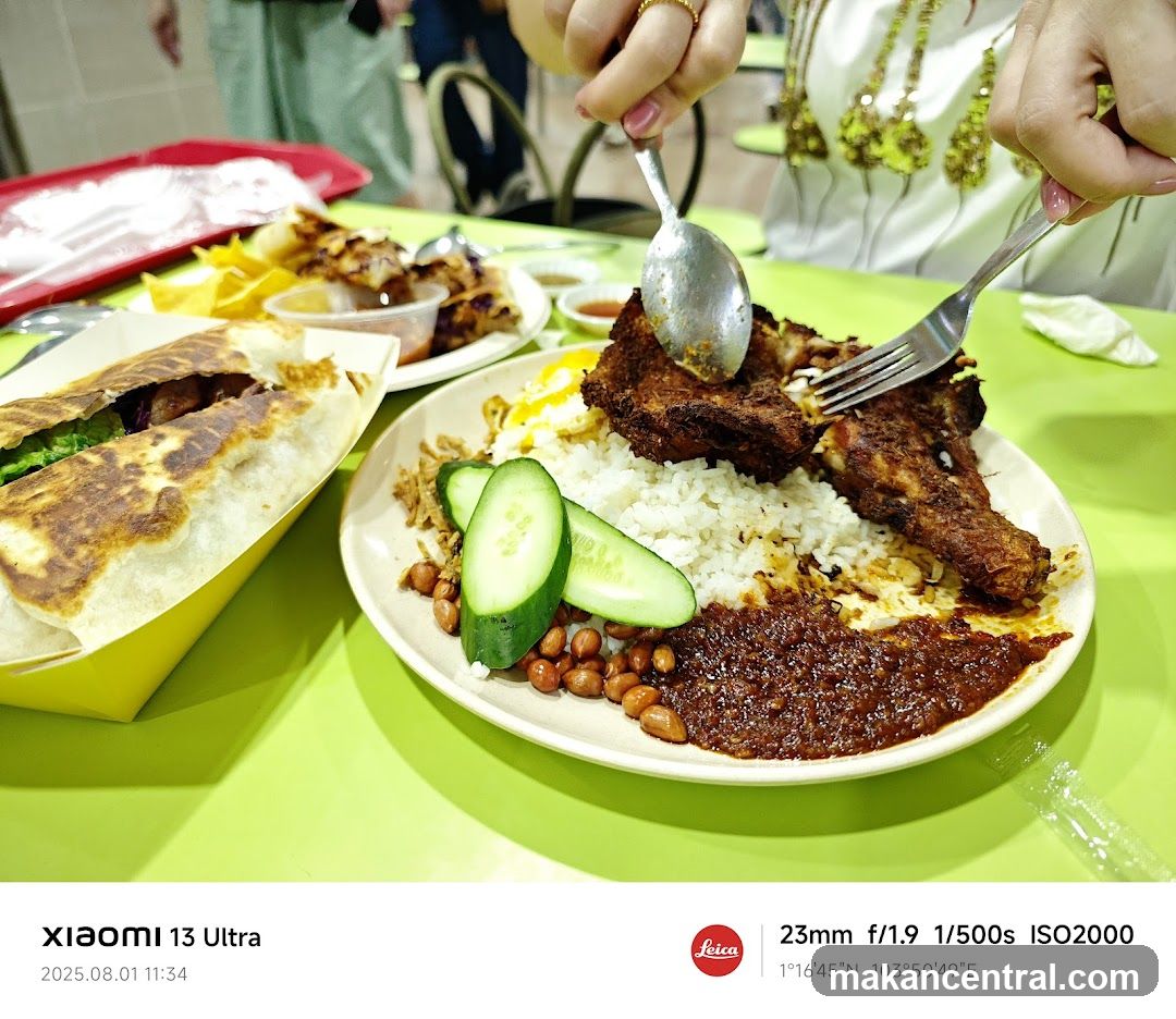 Nasi Lemak and Wrap