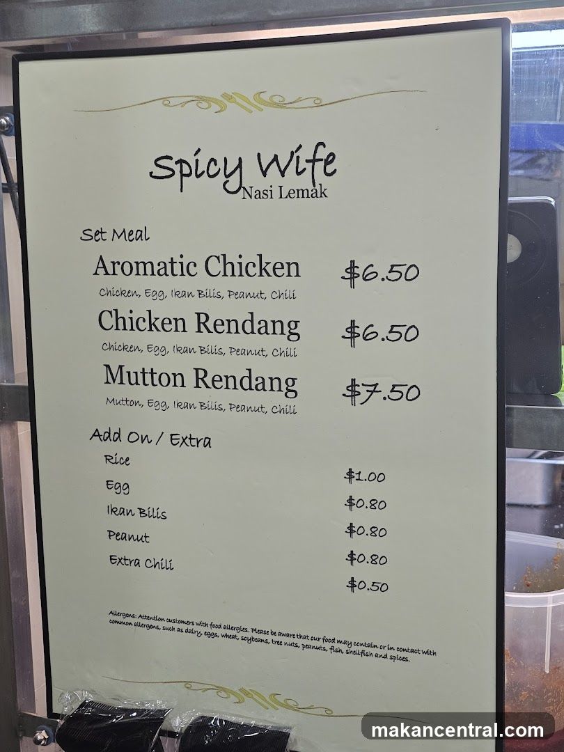 Spicy Wife Nasi Lemak