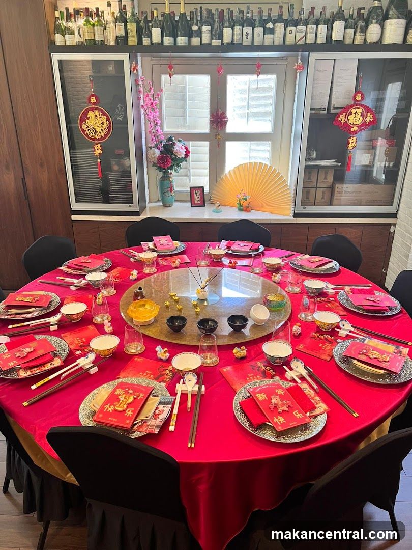 Chinese New Year Table Setting