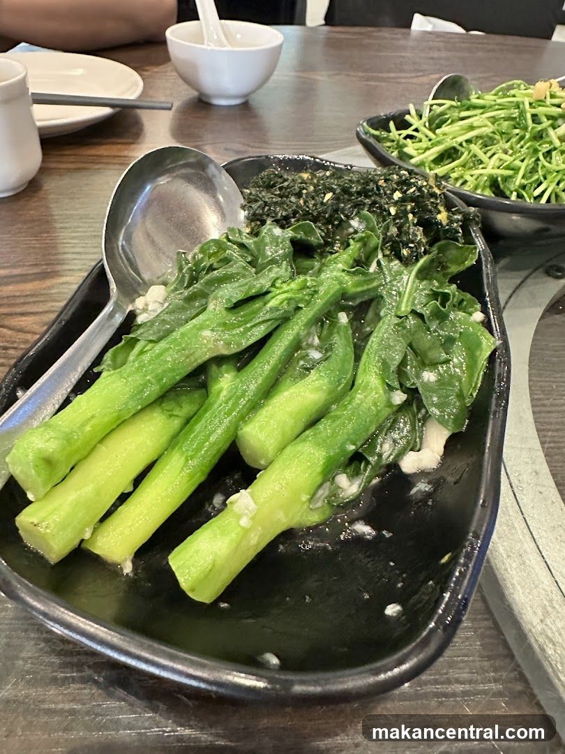 Stir-fried Greens with Garlic
