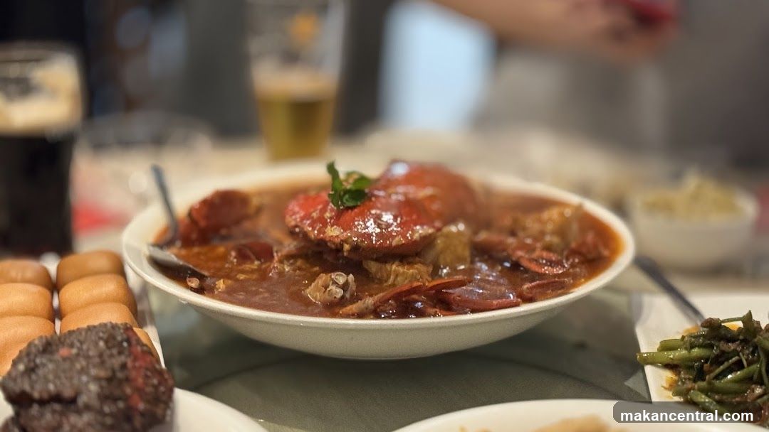 Crab dish with sides