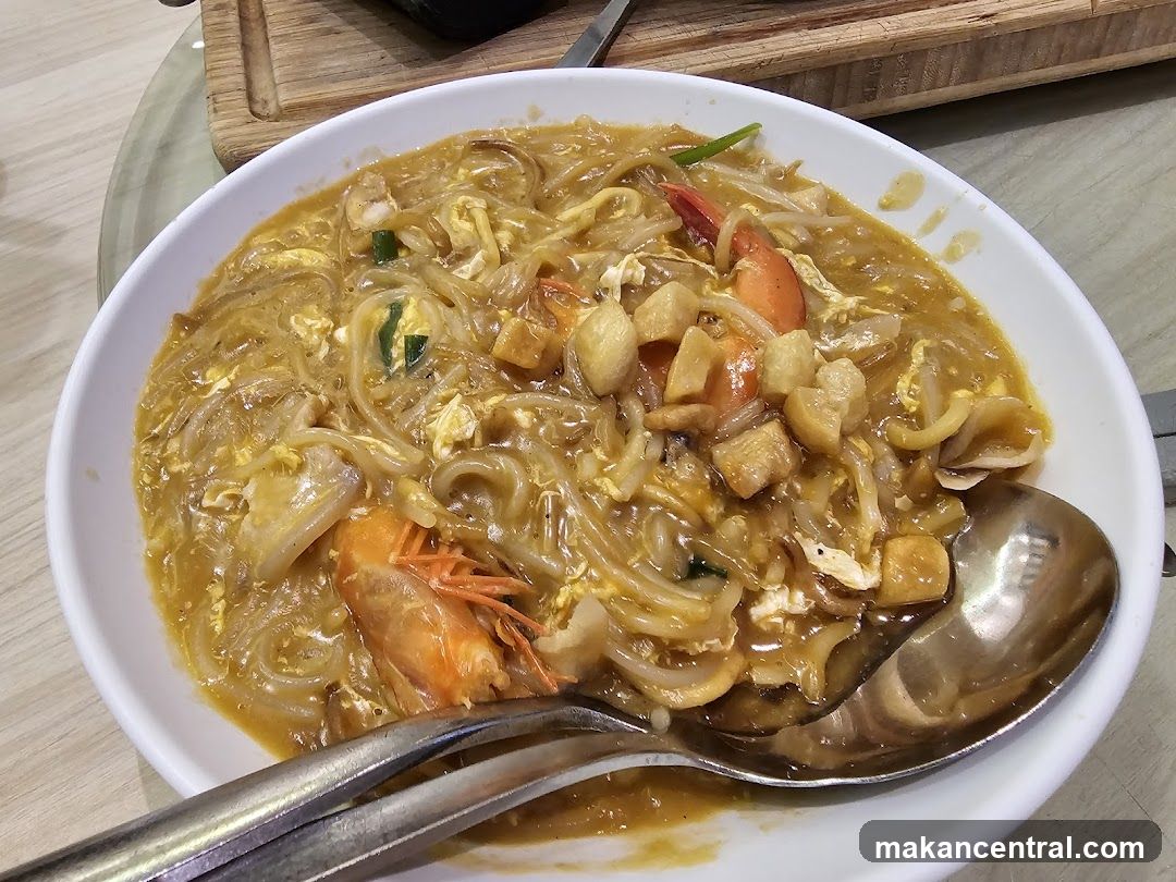 Noodles with Shrimp and Tofu