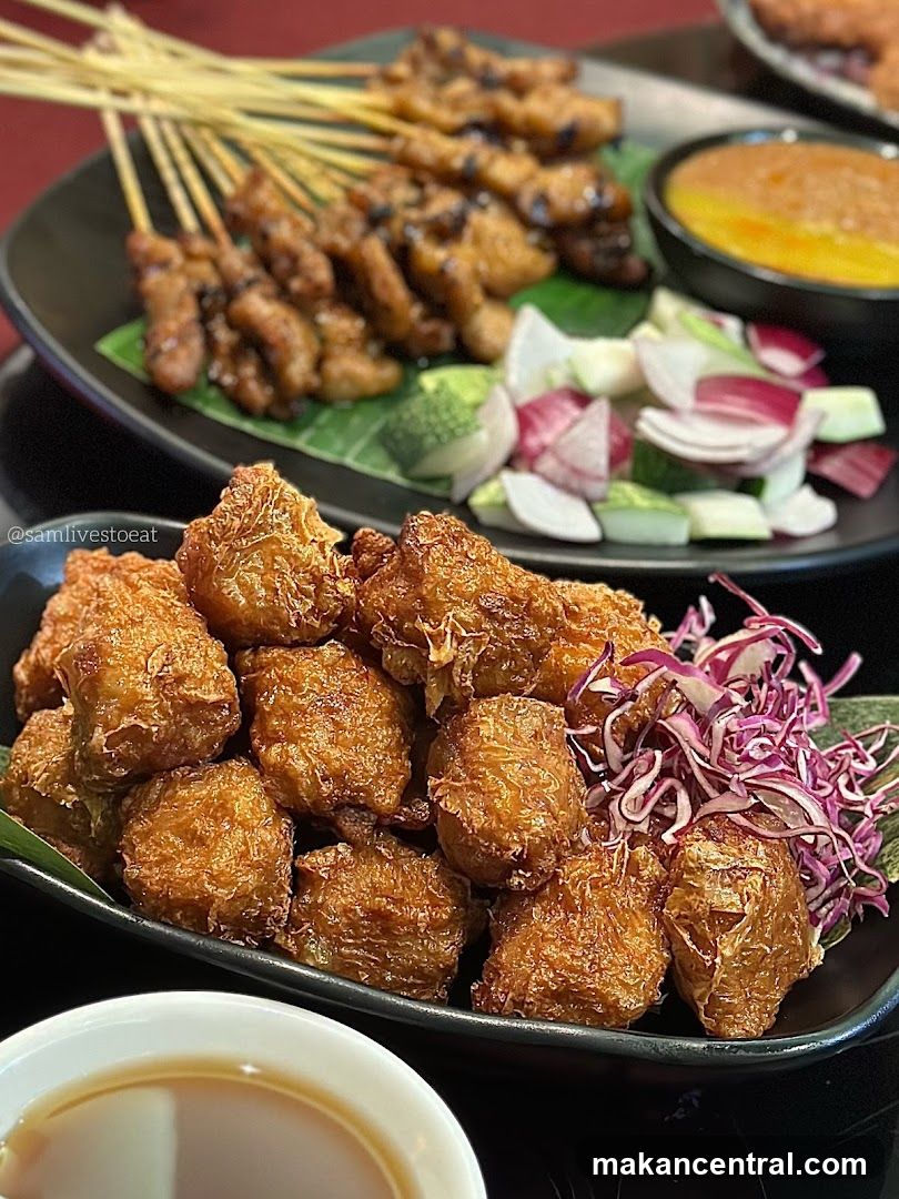 Fried Appetizers and Satay