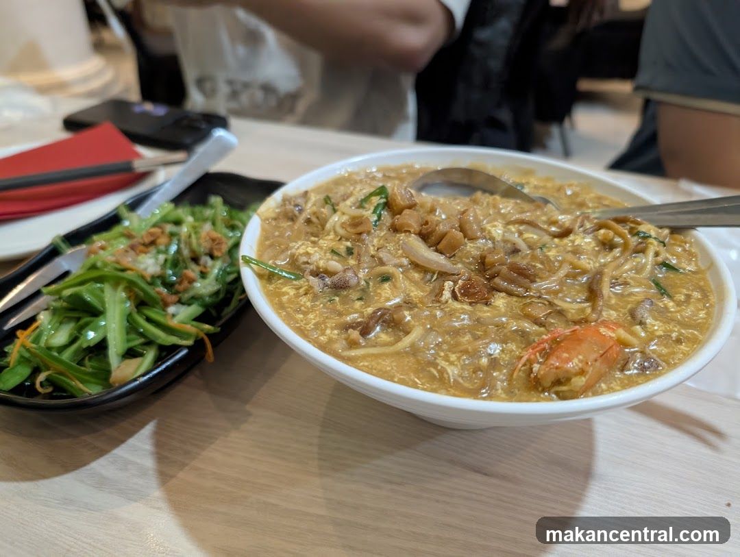 Noodles and Side Dish