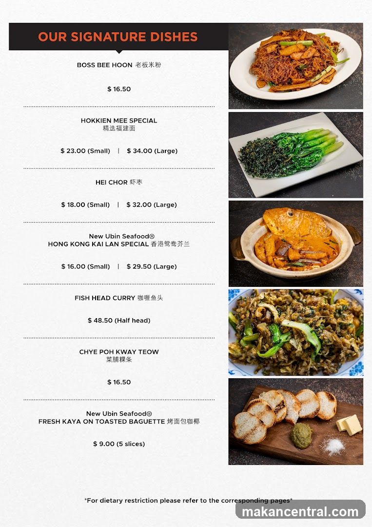 OUR SIGNATURE DISHES