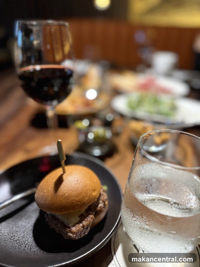 Slider and Drinks