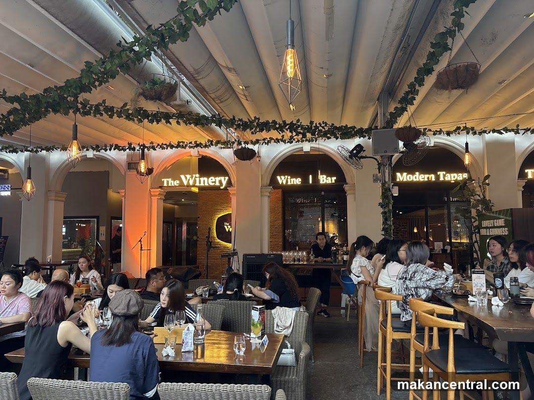 People dining at a restaurant