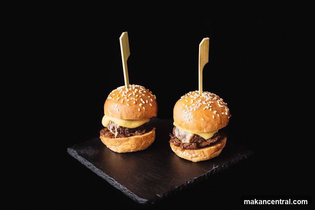 Two Mini Burgers