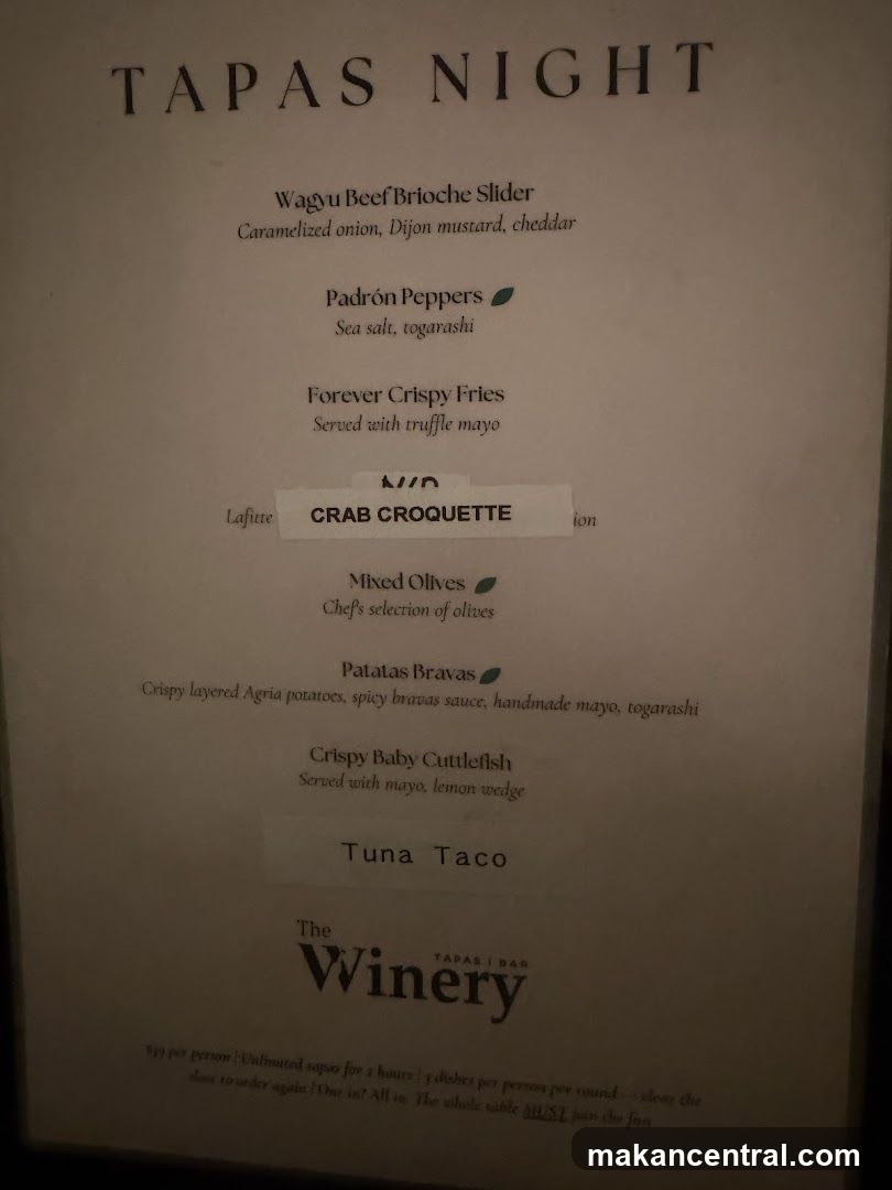 Tapas Night