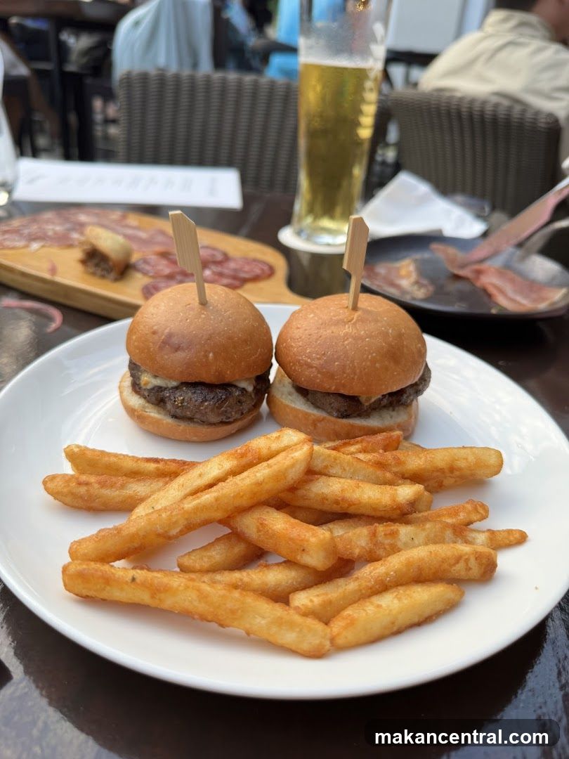 Sliders and Fries