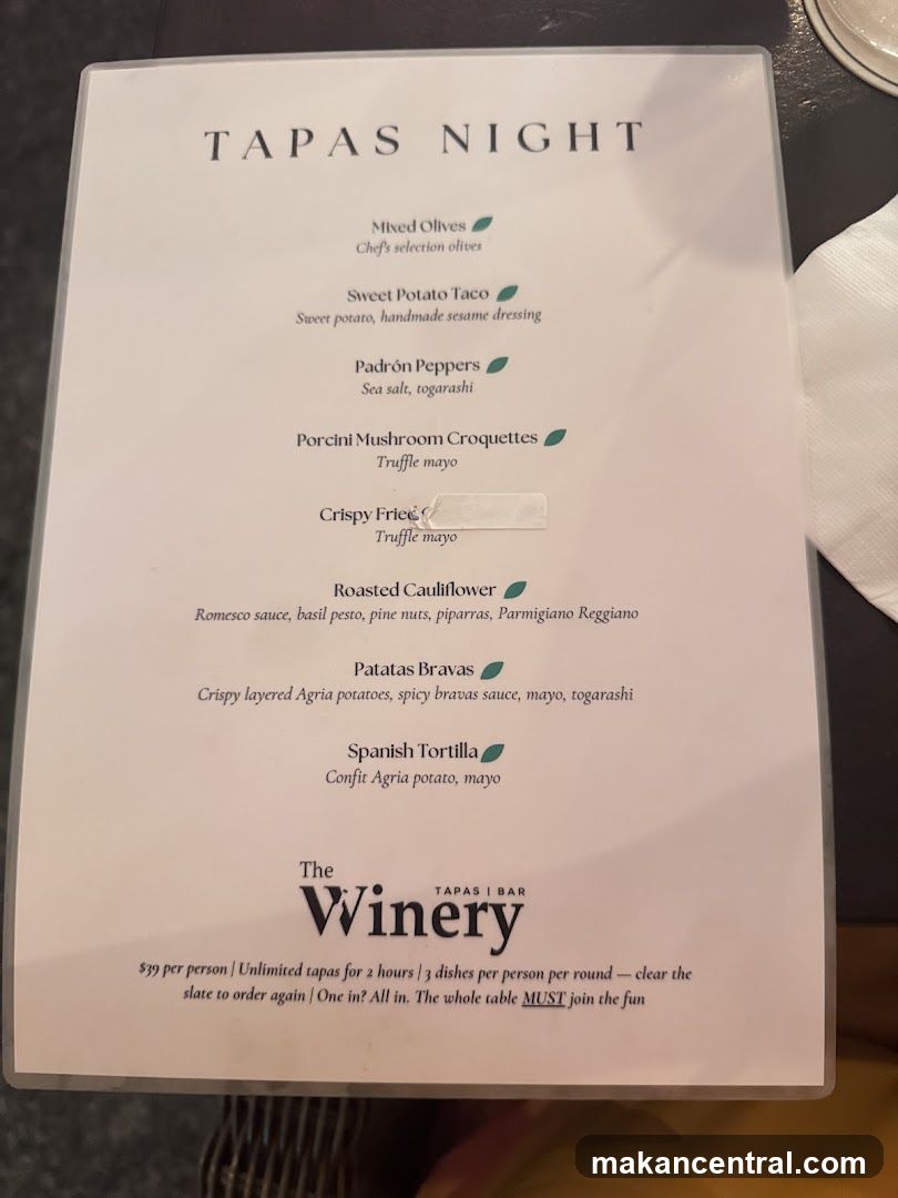 Tapas Night