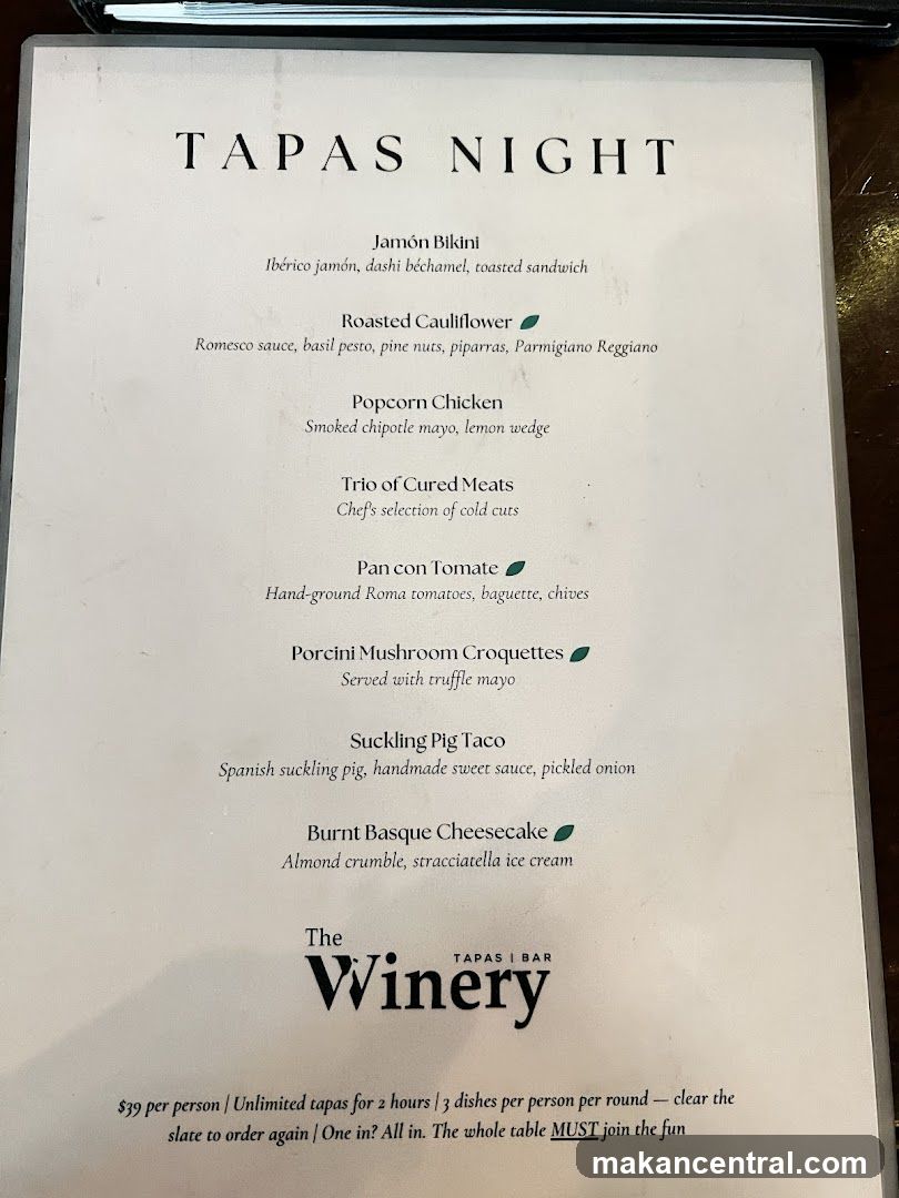 TAPAS NIGHT
