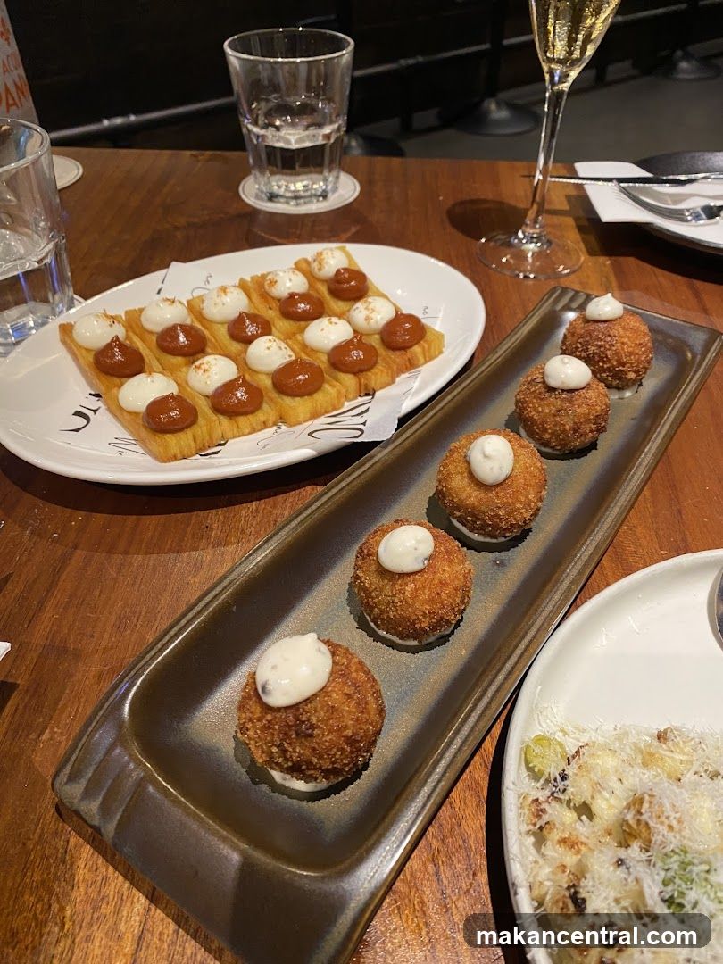 Appetizers and Drink