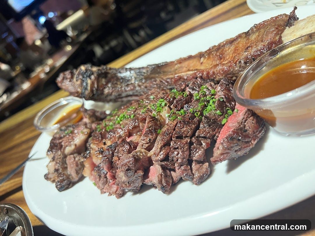 Sliced Steak with Sauce