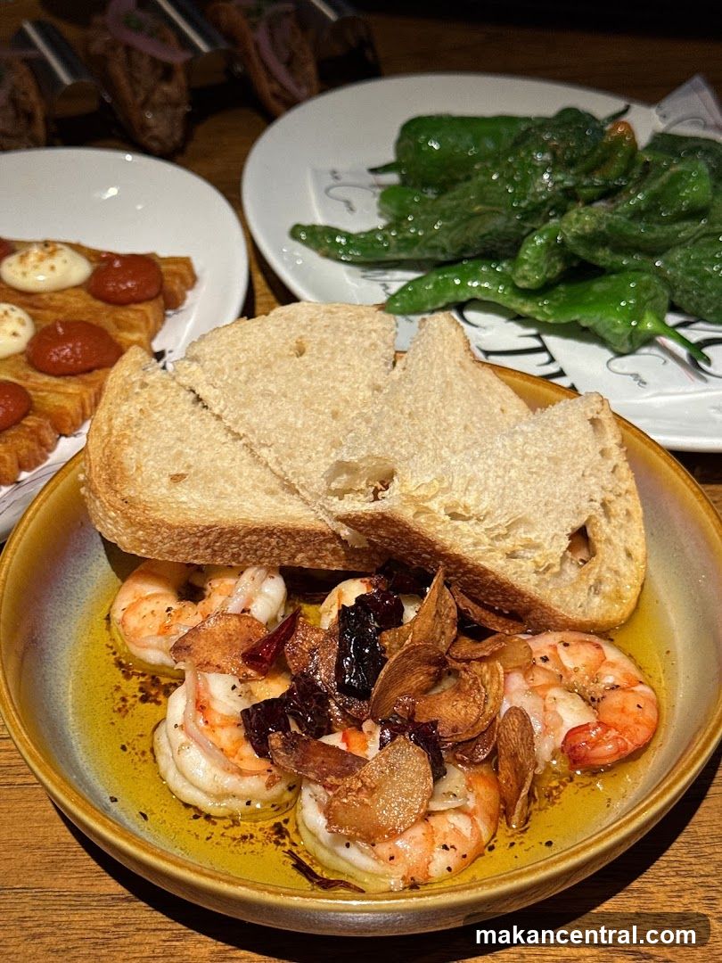 Shrimp and Bread