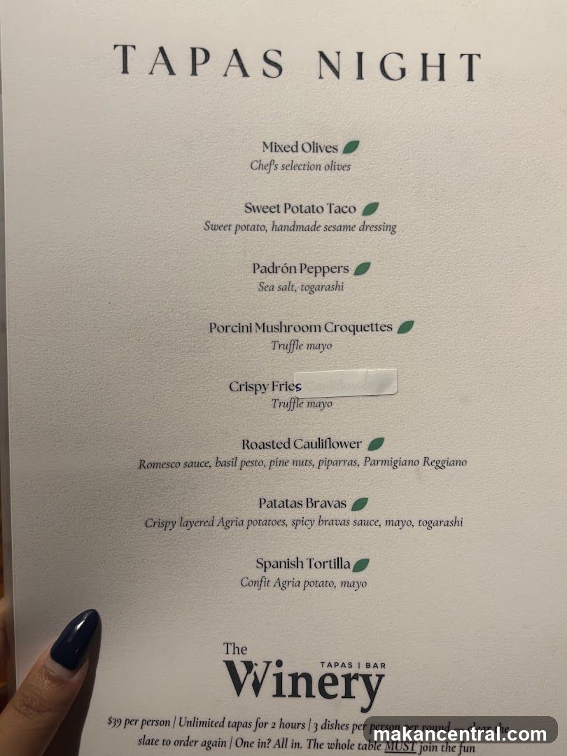TAPAS NIGHT