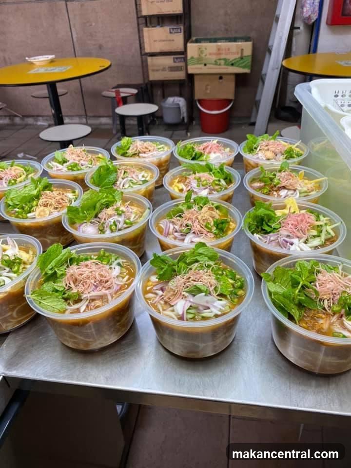 Takeaway Bowls of Laksa