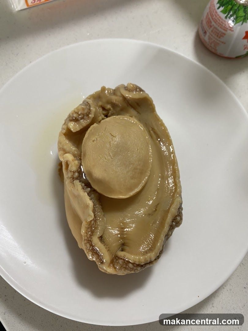 Cooked Abalone on Plate