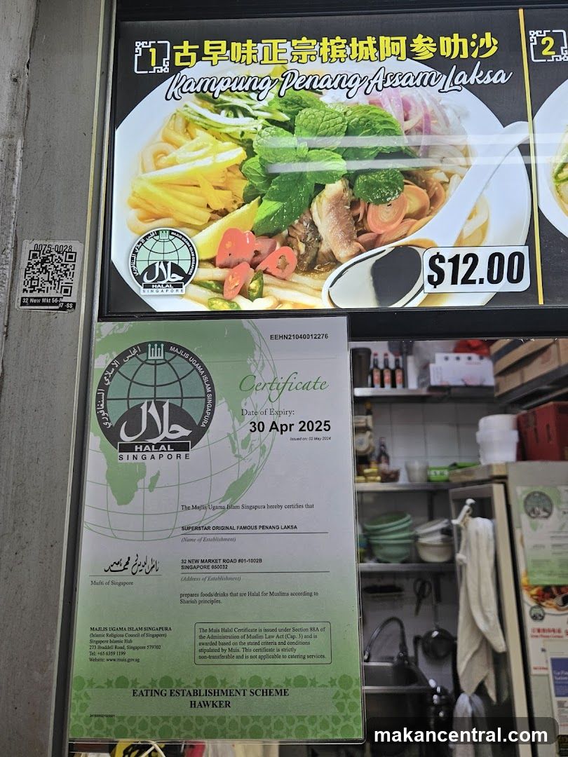 Kampung Penang Assam Laksa Advertisement