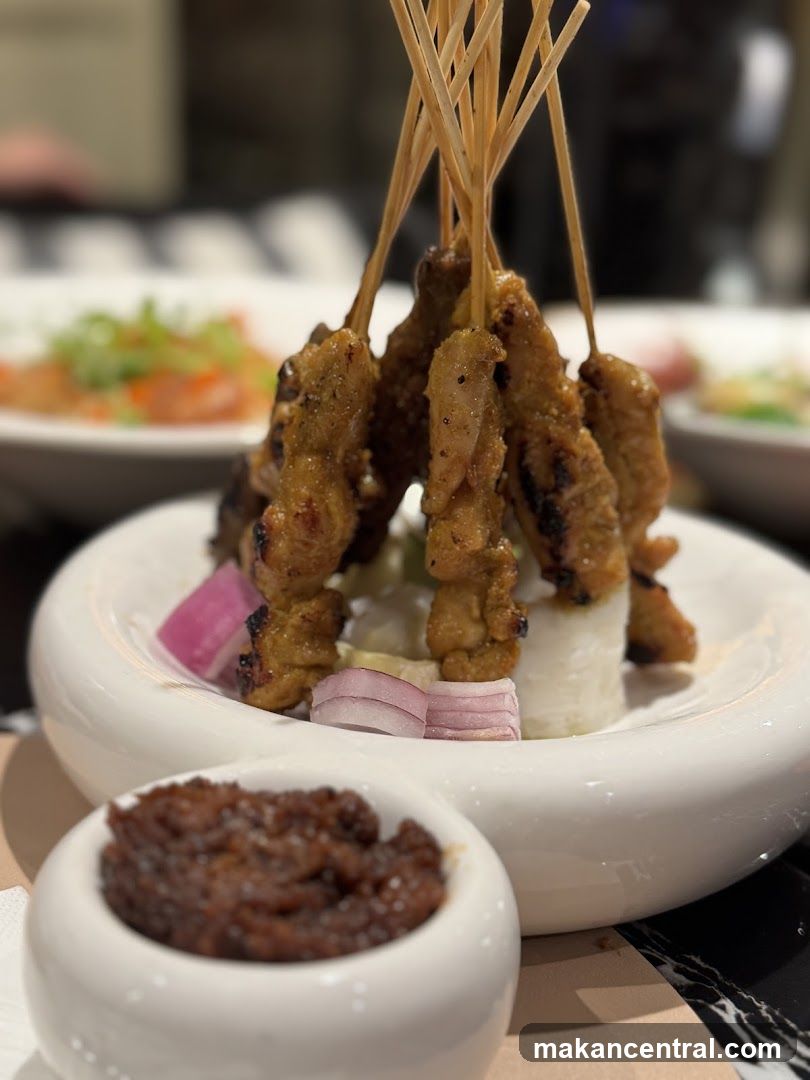 Chicken Satay with Peanut Sauce