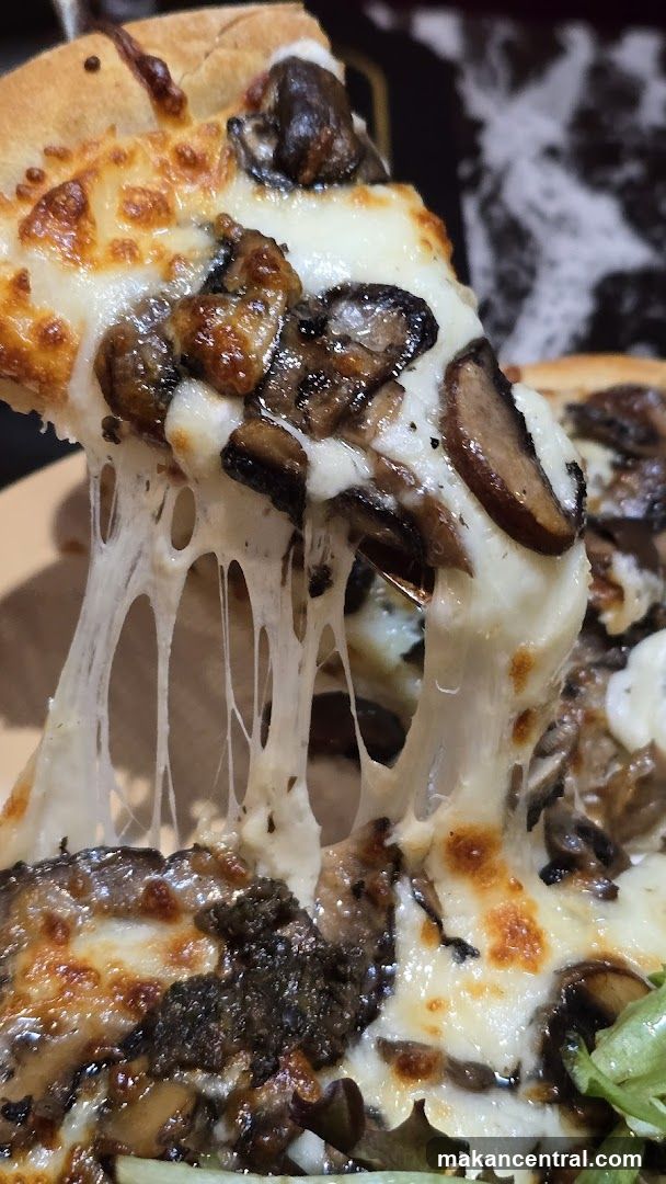 Mushroom Pizza Slice