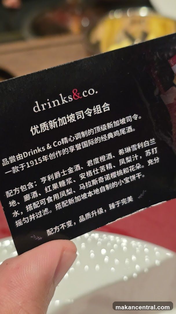 Drinks & Co. Singapore Sling Set