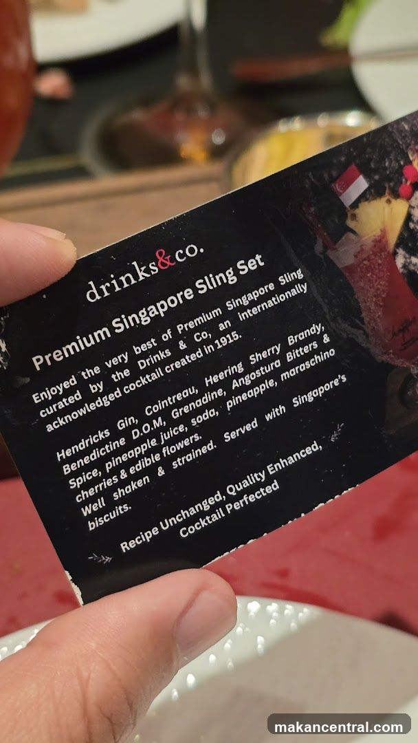 Premium Singapore Sling Set