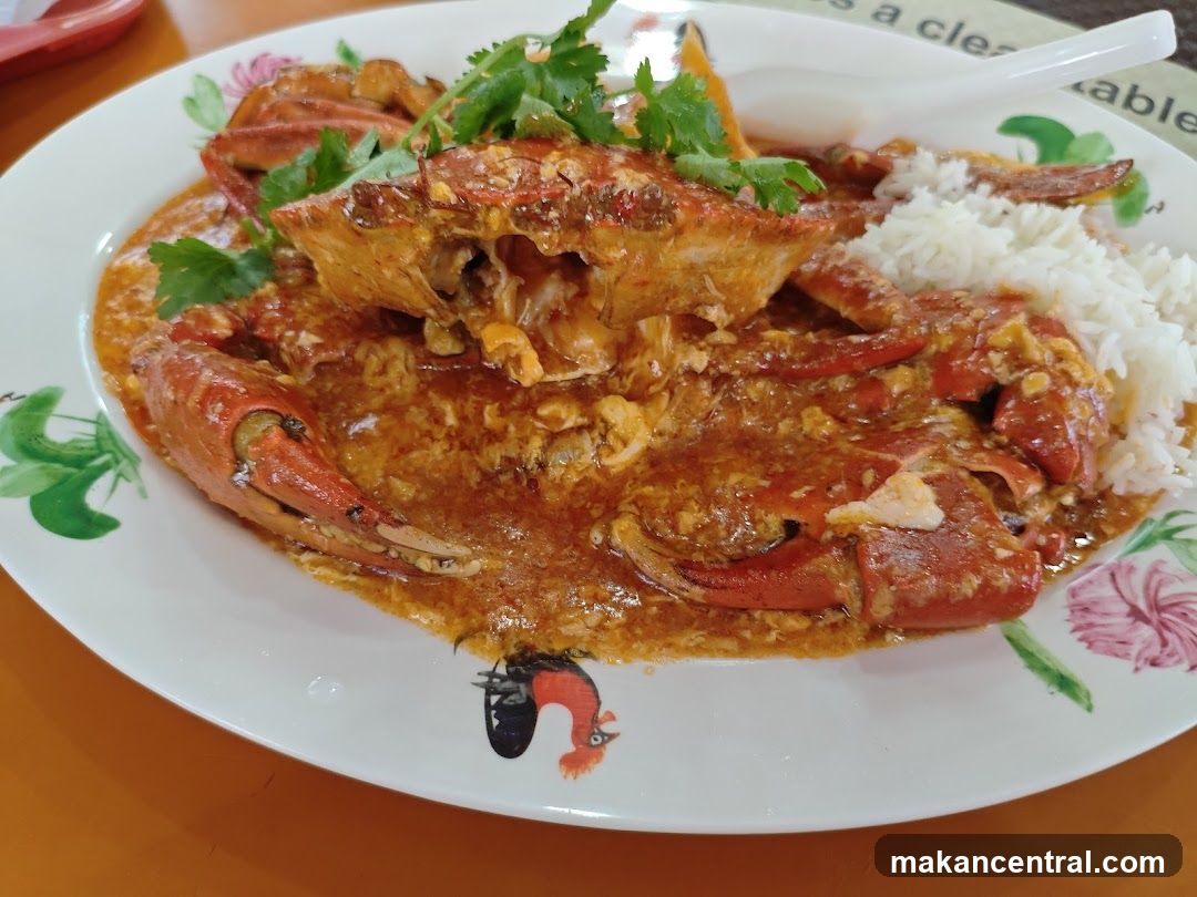 Chili Crab with Rice