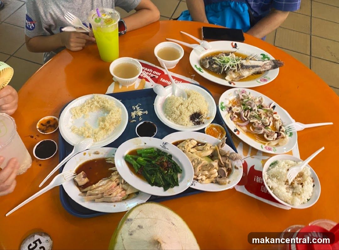 Hainanese Chicken Rice Meal