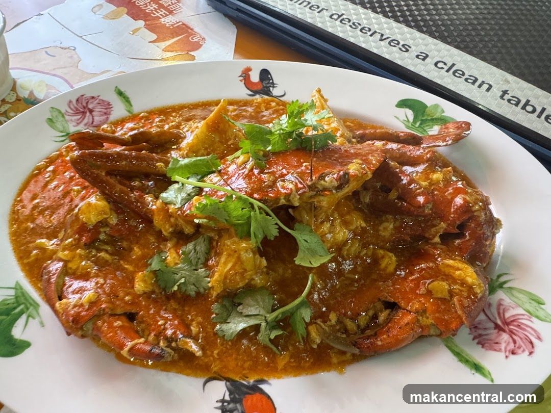 Crab dish with sauce