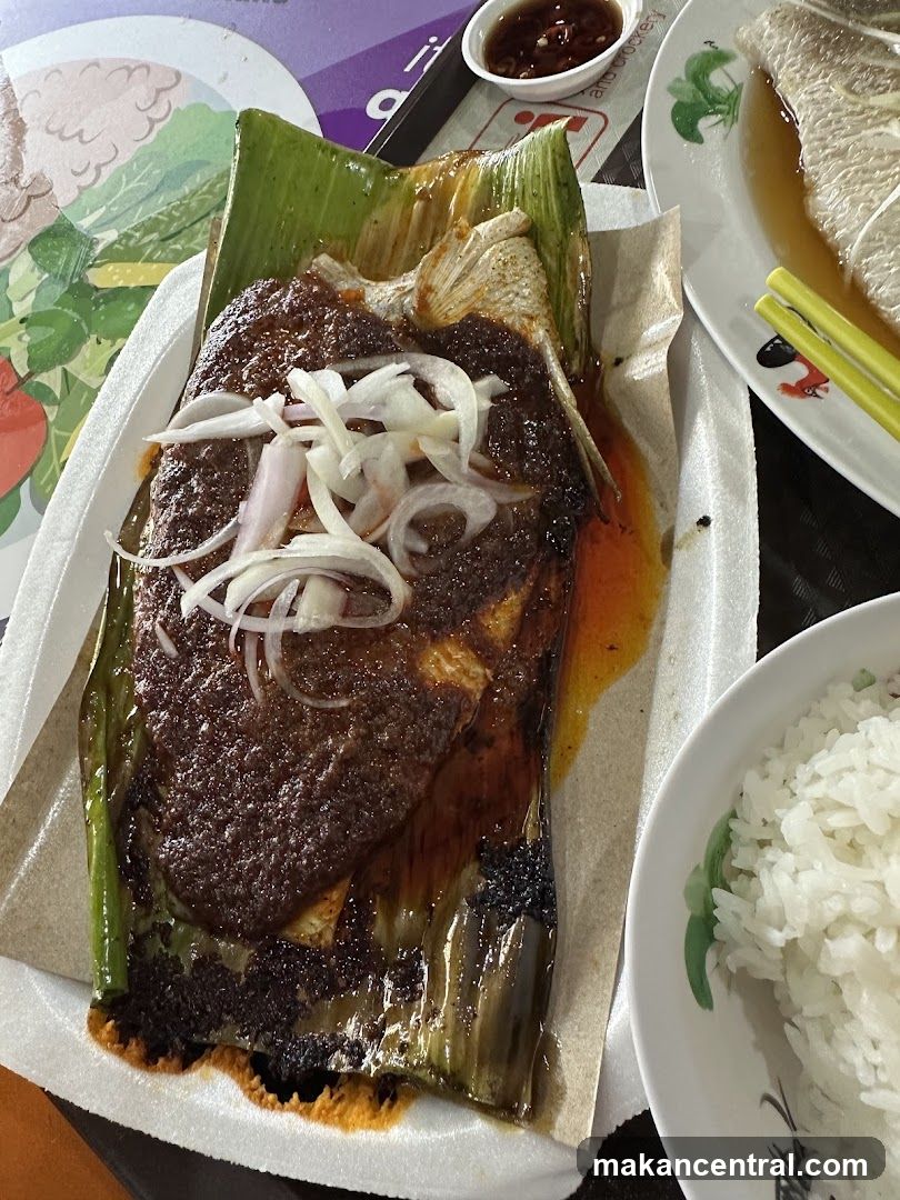 Grilled Fish with Rice
