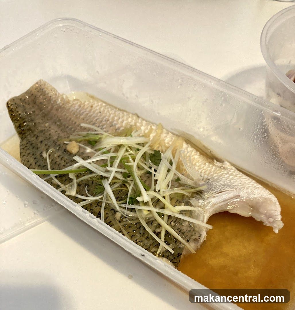 Steamed Fish with Scallions