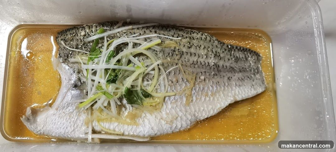Steamed Fish with Scallions