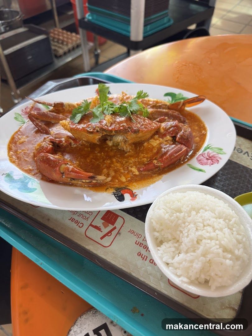 Chili Crab with Rice