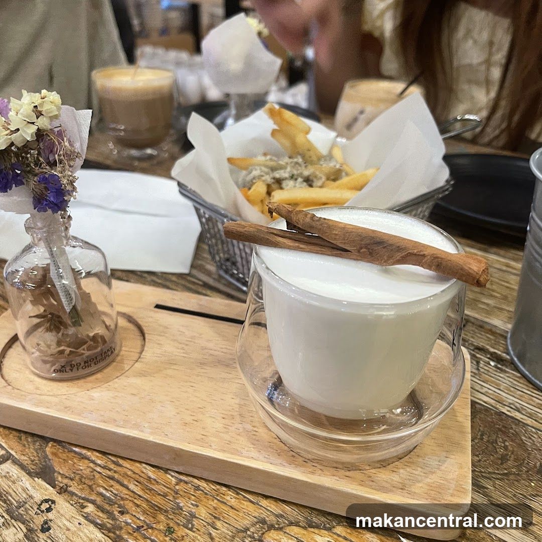 Beverage and Fries