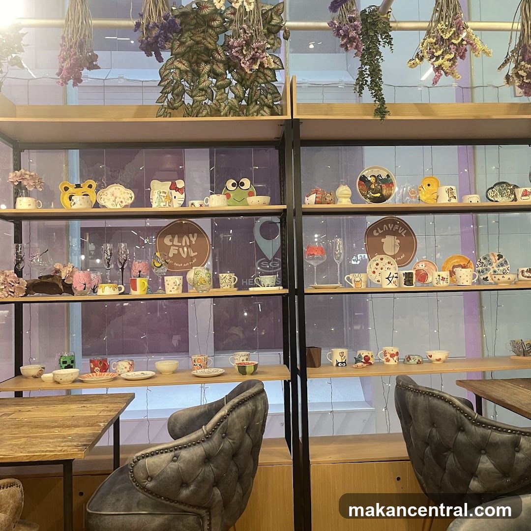 Ceramic Display Shelves