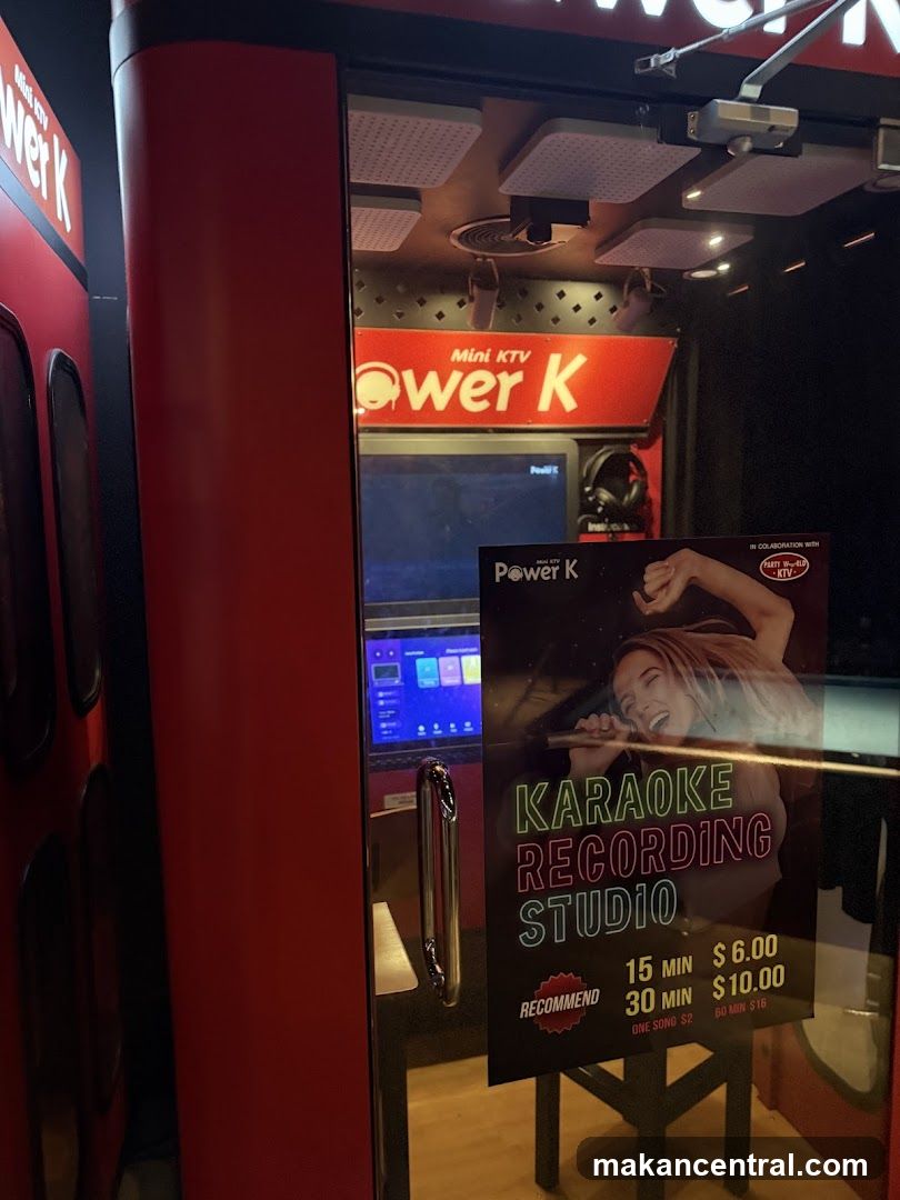Karaoke Recording Studio Advertisement