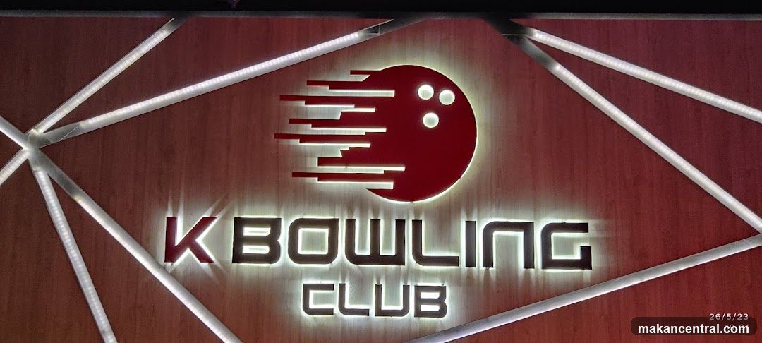 K Bowling Club Sign