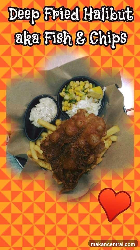 Deep Fried Halibut aka Fish & Chips
