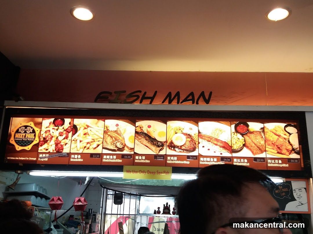 FISH MAN Menu