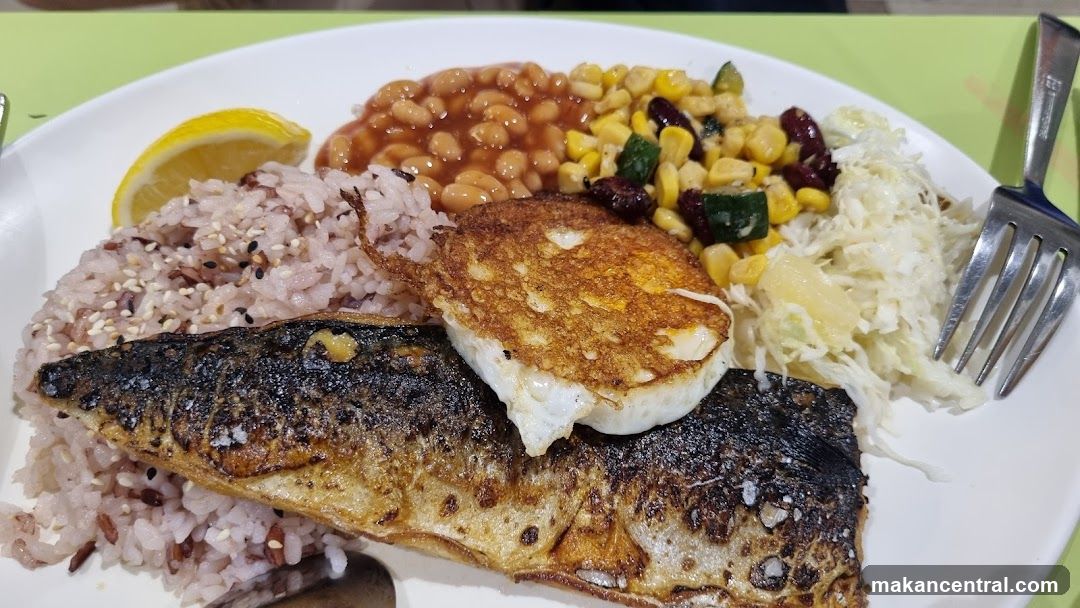 Fish and Rice Plate