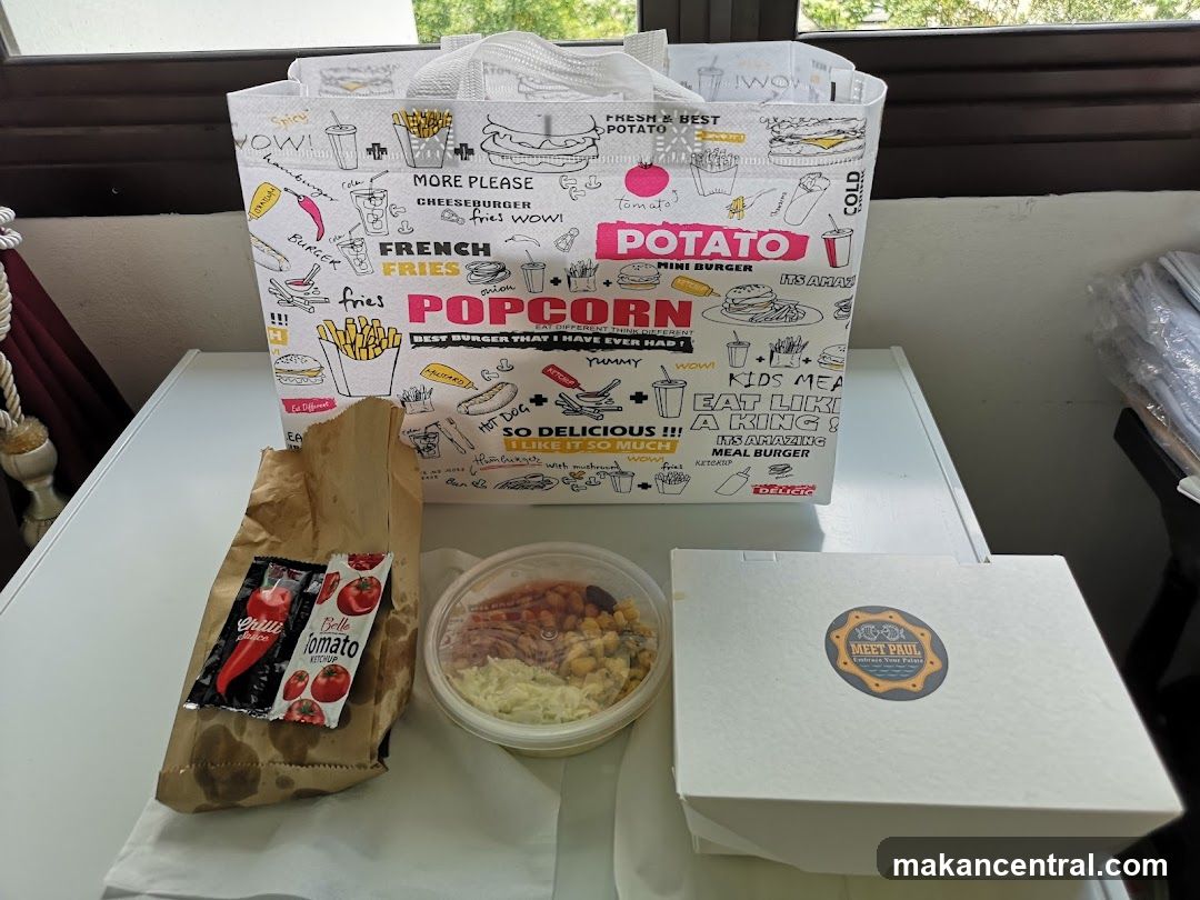 Food Delivery Bag and Meals