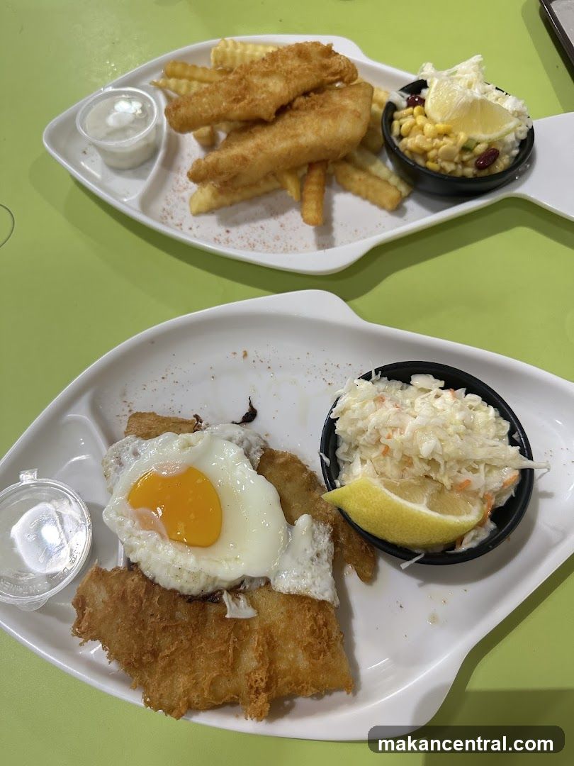 Fish and Chips with Sides