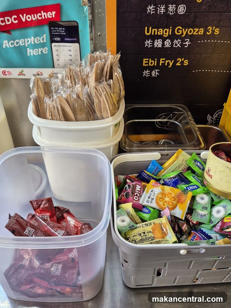 Condiments and Cutlery