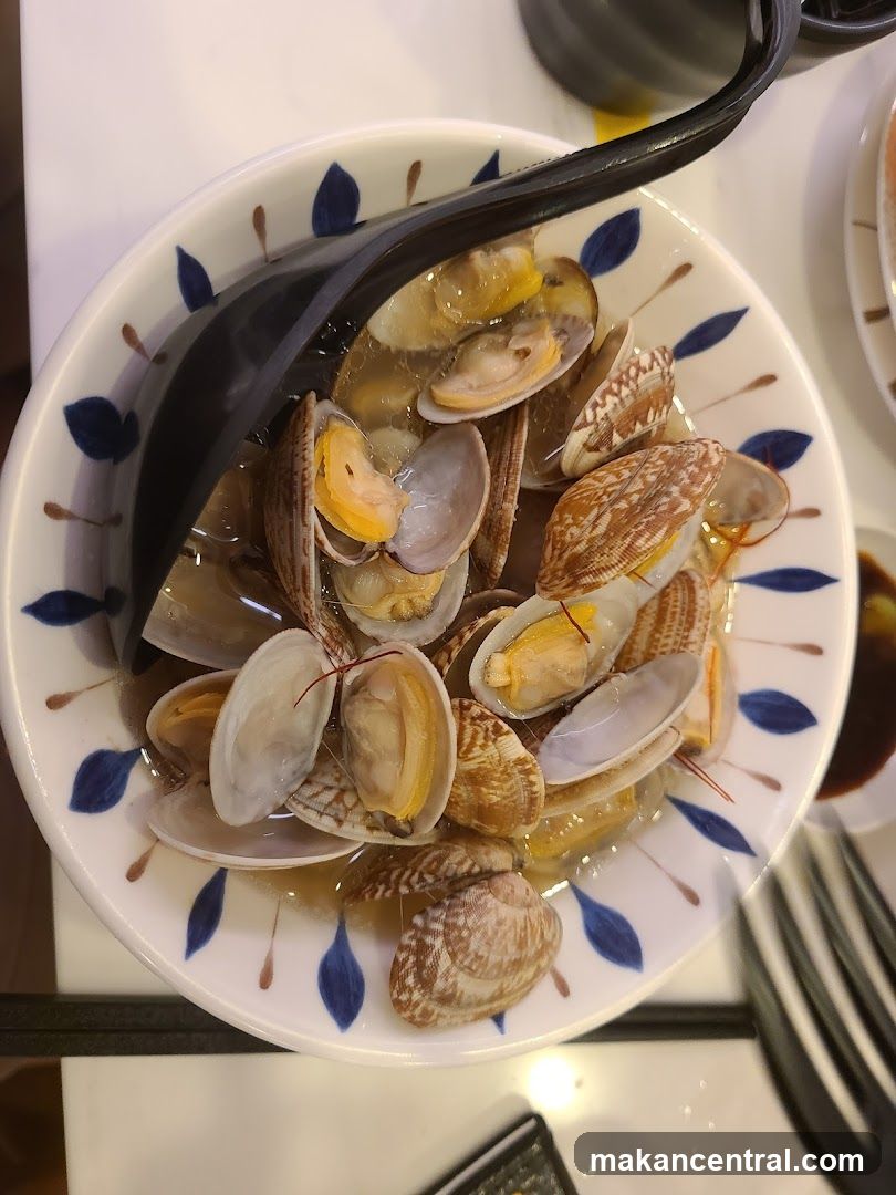 Steamed Clams
