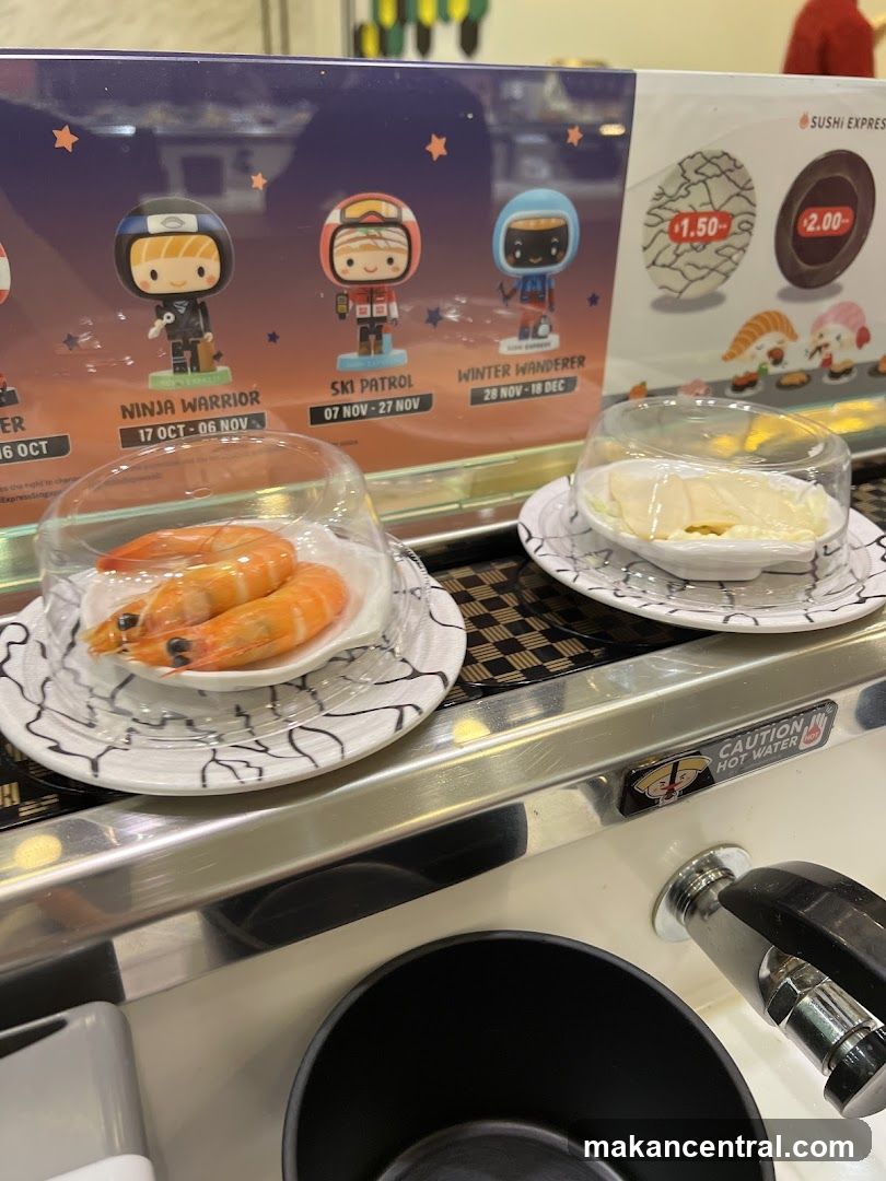 Sushi Conveyor Belt with Decorations